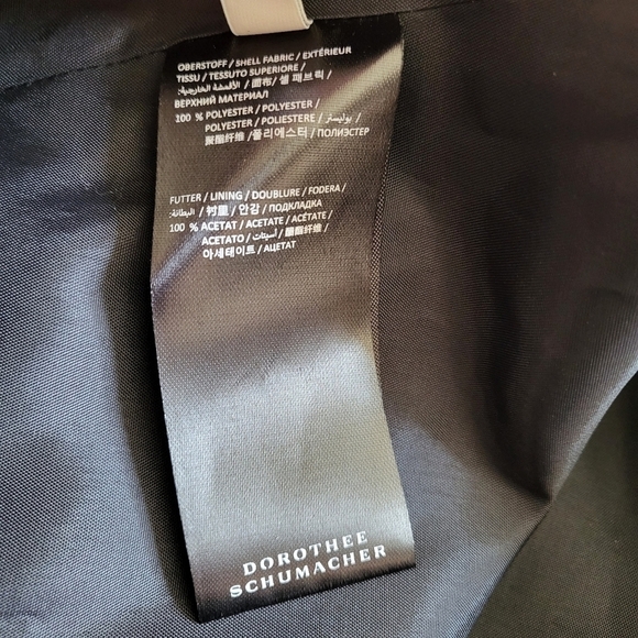 New Dorothee Schumacher Sequin Shimmer Black Pencil Midi Skirt NWT 6 US/Medium - Picture 11 of 13